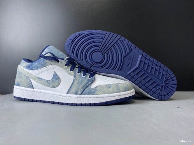 Reps TBK Air Denim Washed CZ8455-100 Jordan 1 Low 0816